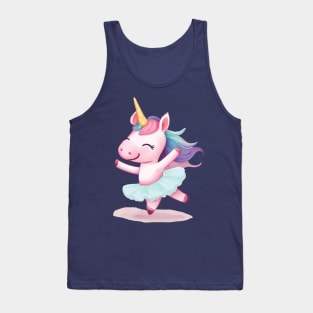 Unicorn Ballerina Tank Top